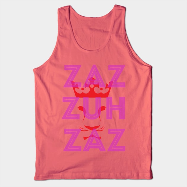 Zas Zuh Zas Lion Tank Top by Elvira Khan